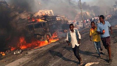 ارتفاع ضحايا انفجار مقديشيو إلى 61 قتيلا