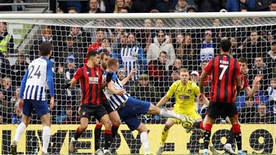برايتون يفوز على بورنموث بثنائية نظيفة في البريميرليج