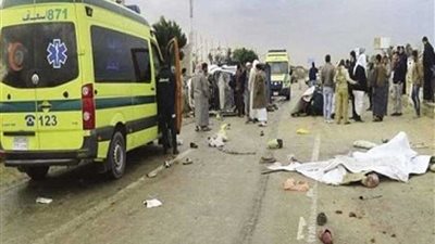 إصابة 7 أطفال في حادث تصادم بالبحيرة