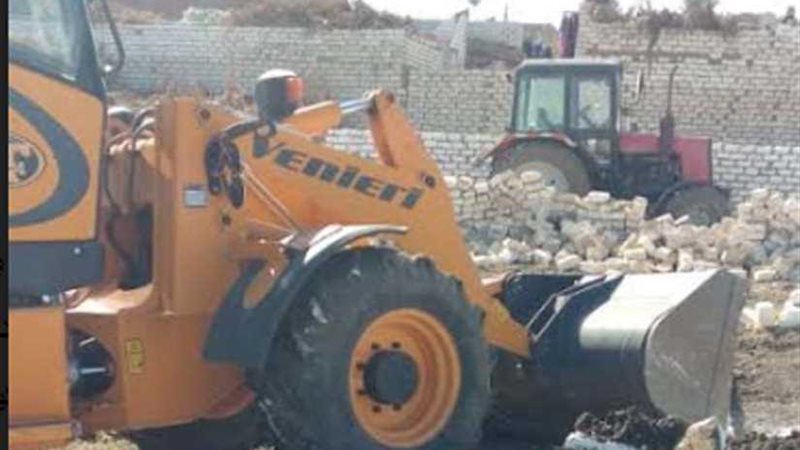 إزالة 7 حالات تعدٍ