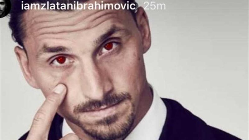 «إبراهيموفيتش» يداعب