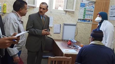 نورالدين يتفقد مستشفى الصدر بكفرالشيخ  