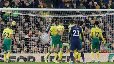 توتنهام يتعادل بصعوبة أمام نورويتش سيتي 2/2