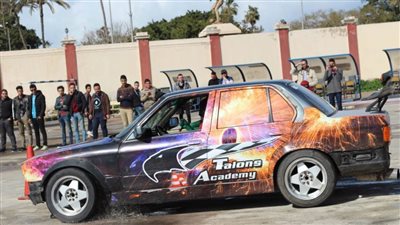 استاد الإسكندرية يستضيف أول سباق دولي للسيارات