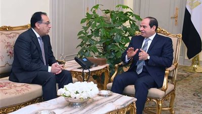 رئيس الوزراء يهنئ الرئيس السيسي بمناسبة العام الميلادي الجديد