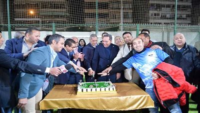 الشوري يفتتح ملعب الكرة الخماسية بحضور نجوم المجتمع ومجلس النواب