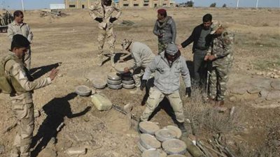 العراق: العثور على مواد متفجرة من مخلفات (داعش) غربي الأنبار