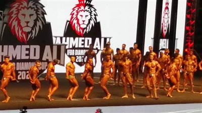 غدًا.. تكريم السقا وجلال والتهامي وذوي الهمم في ختام بطولة أحمد علي الدولية دايموند كاب لكمال الأجسام
