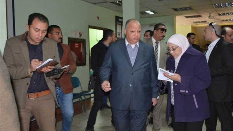 محافظ القاهرة يواصل