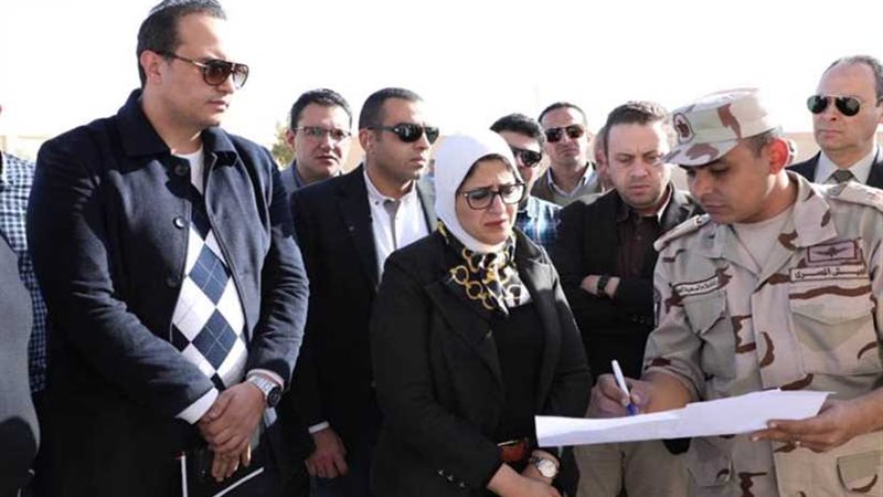 وزيرة الصحة تتفقد