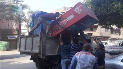 تحرير 265 محضرا خلال حملة لرفع الإشغالات وإزالة تعديات بالبناء على الأراضى الزراعية بملوي ومطاي