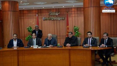 محافظ بورسعيد يستقبل أمانة الشباب المركزية بـ