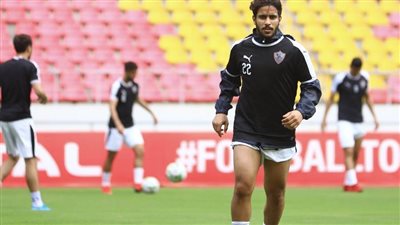 خماسي الزمالك ينتظم في التدريبات