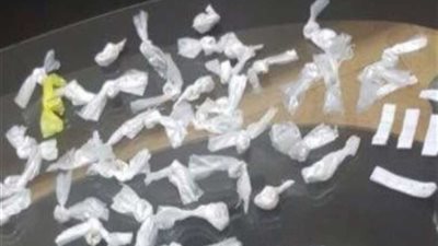 ضبط اثنين من العناصر الإجرامية الخطرة بـ2.25 كيلو من الهيروين