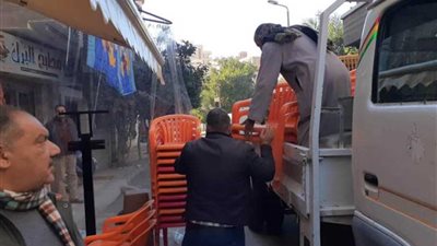 استمرار حملات إزالة الإشغالات والتعديات بالبحيرة