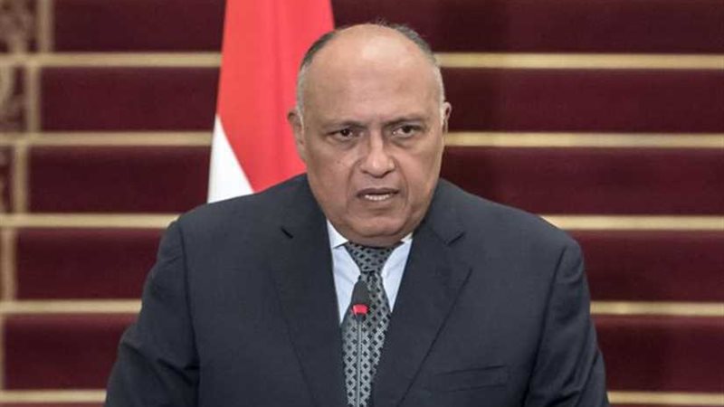 وزير الخارجية سامح