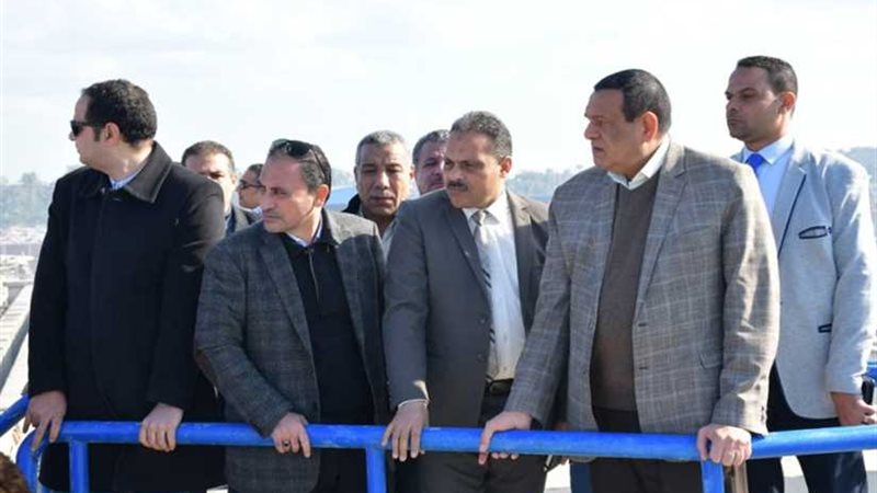 محافظ البحيرة يتفقد