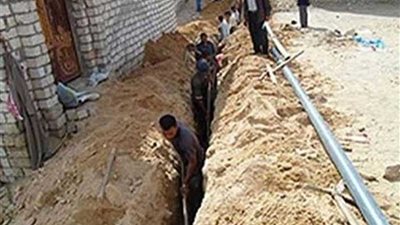 ٣٠ مليون جنيه خدمات وتوصيلات مجانية لمياه الشرب ببني مزار