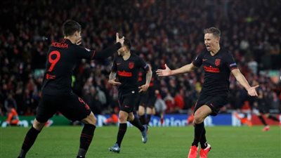 أتلتيكو مدريد يطيح بحامل اللقب ليفربول ويتأهل لربع نهائي الأبطال