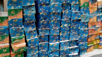 ضبط 7000 عبوة مواد غذائية منتهية الصلاحية بالبحيرة