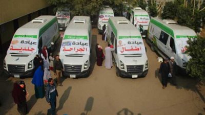 علاج 95 ألف مواطن في 71 قافلة طبية ببني سويف