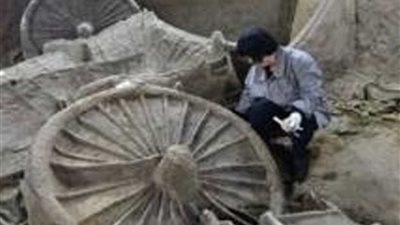 اكتشاف مقبرة ضخمة عمرها نحو ألفي عام شمال غربي الصين