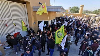 العمليات المشتركة في العراق تعلن انسحاب جميع المحتجين من أمام السفارة الأمريكية