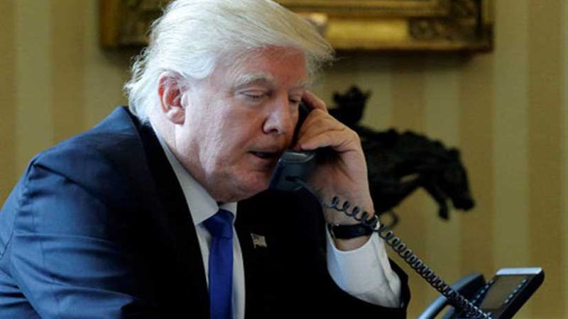 ترامب يتصل برئيس