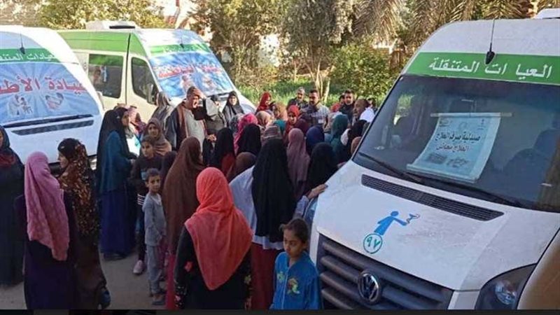 الكشف على 1579 حالة