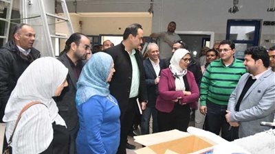 وزيرة الصحة تتفقد وحدة 