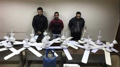 القبض على تشكيل عصابي سرق مدرسة بالمنيا