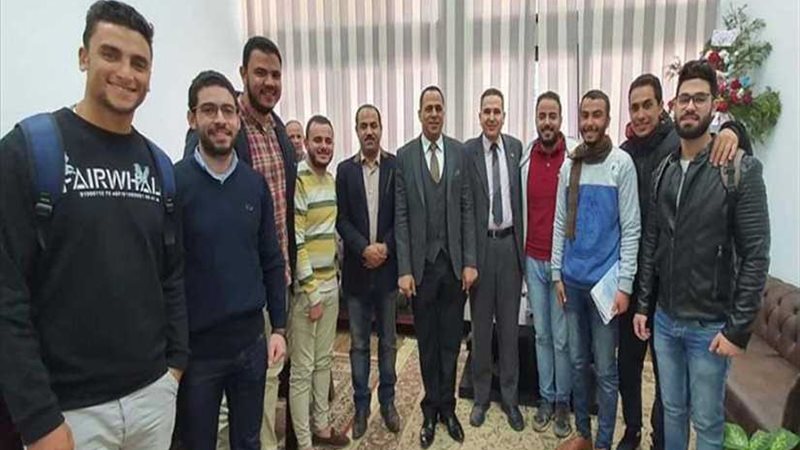 طلاب الطب البيطري