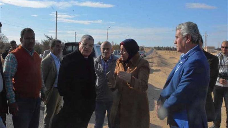 محافظ المنيا يتفقد