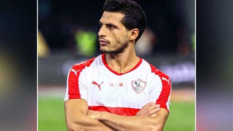 طرد طارق حامد واللاعب