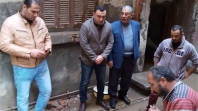 انهيار ثاني عقار بالمنصورة جزئيا بسبب سوء الطقس