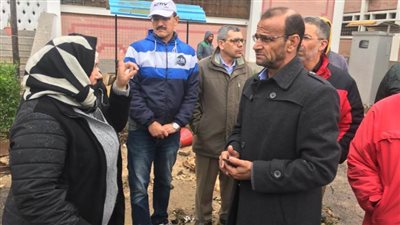 رئيس جامعة قناة السويس تتفقد منشآت الحرم الجامعي 