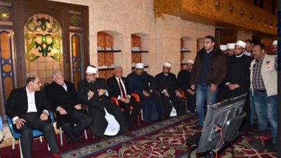 وزير الأوقاف ومحافظ جنوب سيناء يستعرضان تصميمات مسجد التجلي بالوادي المقدس