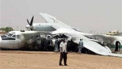 مصر تعزي في ضحايا حادث سقوط طائرة بغرب دارفور