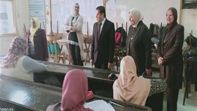 عبد الغني يتفقد لجان امتحانات كليات فرع البنات بجامعة الأزهر