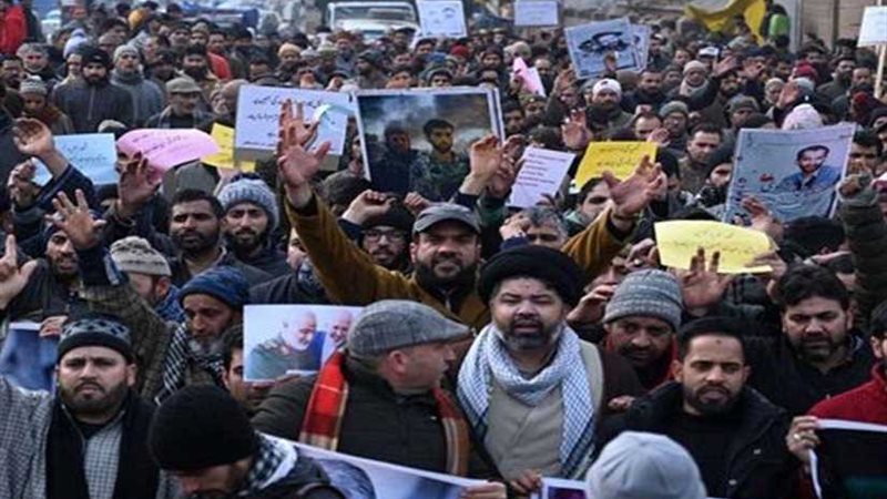 مظاهرات حاشدة في