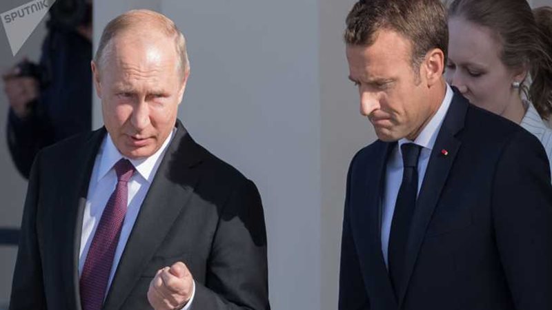 بوتين وماكرون يؤيدان