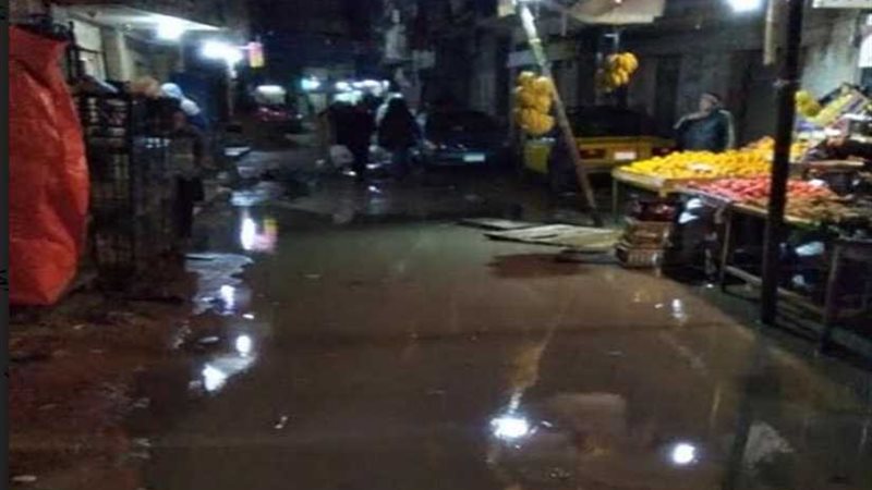 أمطار غزيرة تغرق