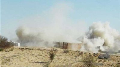 إصابة 3 أشخاص بقذيفة هاون فى 