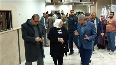 رئيس جامعة القناة تتفقد المستشفى الجامعي للاطمئنان على تنفيذ خطة التعامل مع فيروس كورونا