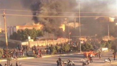 العراق.. حرق مقر 