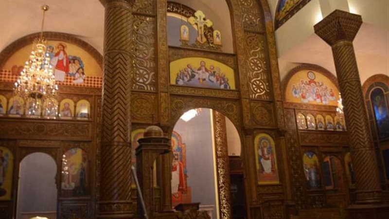 افتتاح كنيسة الأنبا