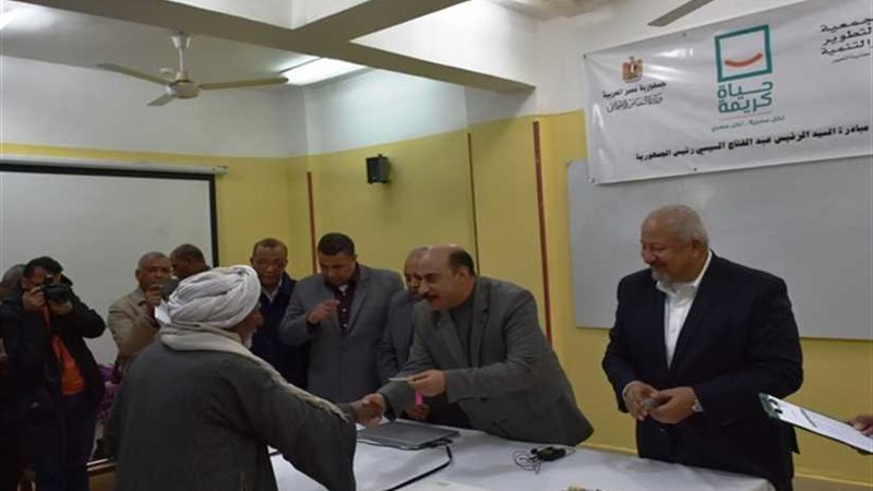 تسليم 20 منزلا لأهالى