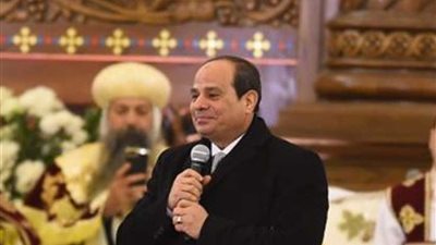 مطران القدس والشرق الأدنى :الرئيس السيسي جسد مفهوم الوحدة الوطنية