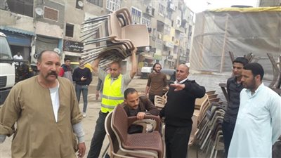 تحرير 563 مخالفة إشغال وإغلاق 9 مقاهٍ وكافيتريات بالبحيرة