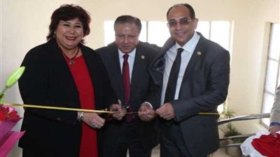 وزيرة الثقافة تفتتح مقر الرقابة على المصنفات بعد التطوير